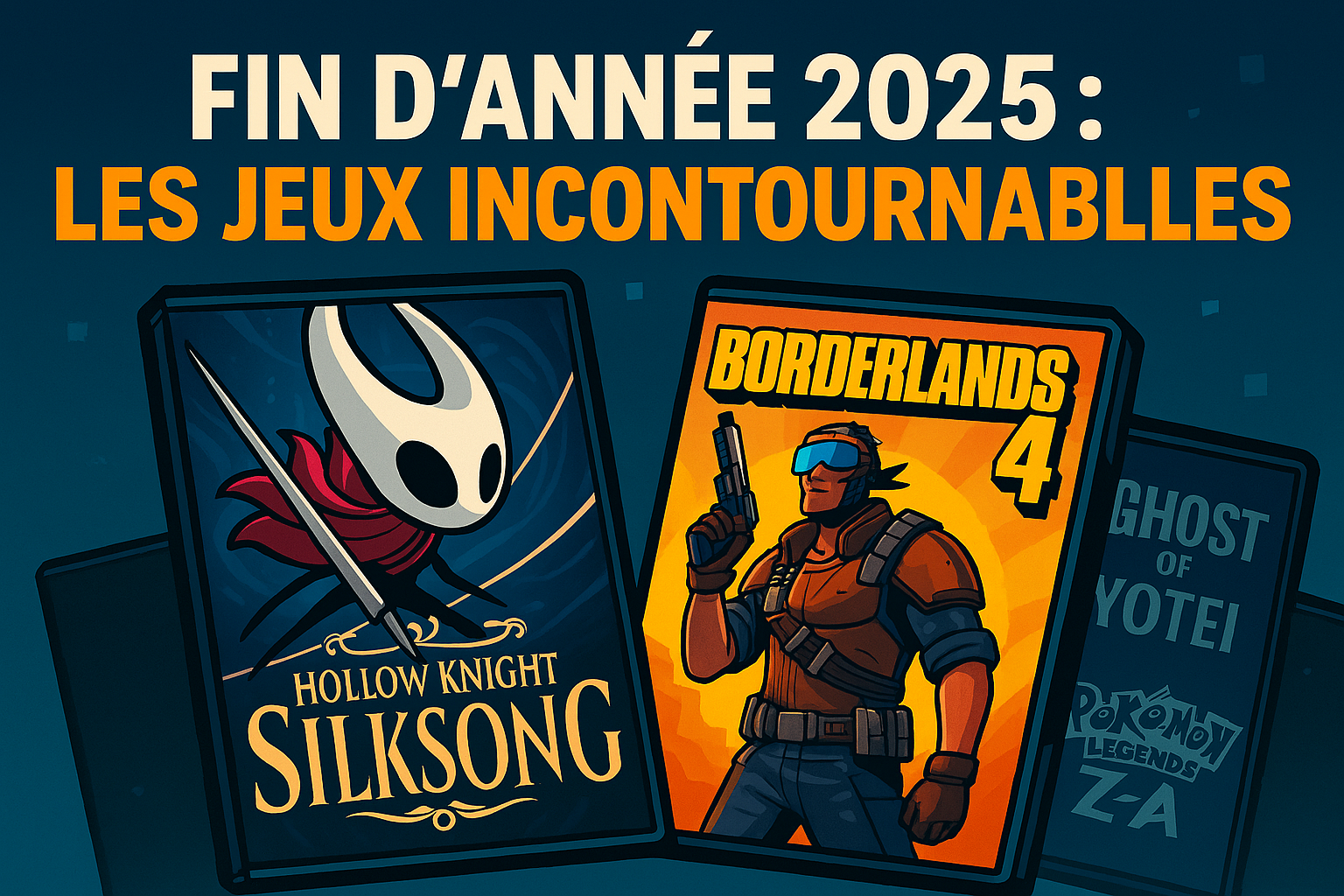 Les jeux les plus attendus de la fin 2025 : focus sur les valeurs montantes