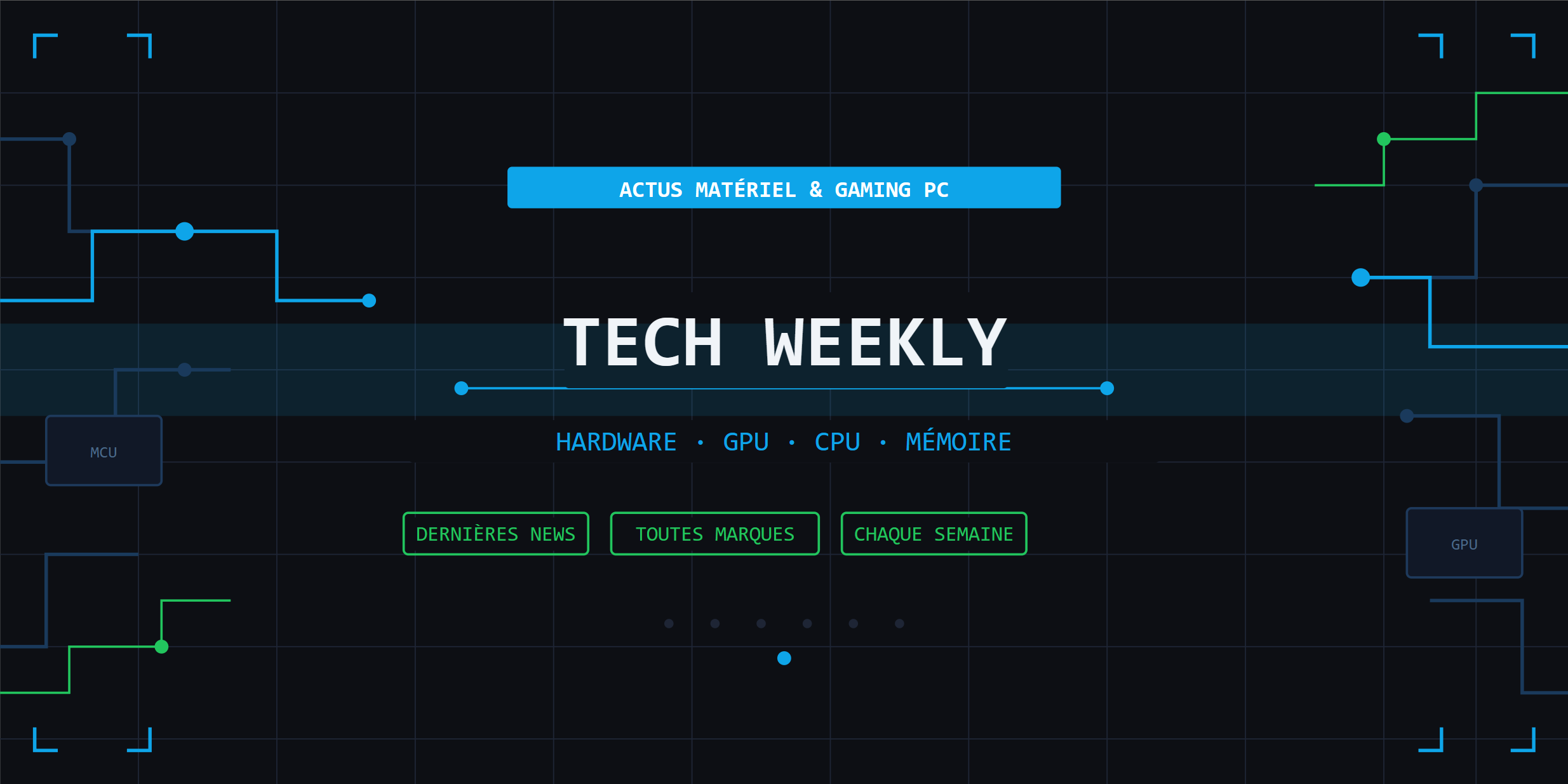 Actualités matériel – lundi 27 avril 2026